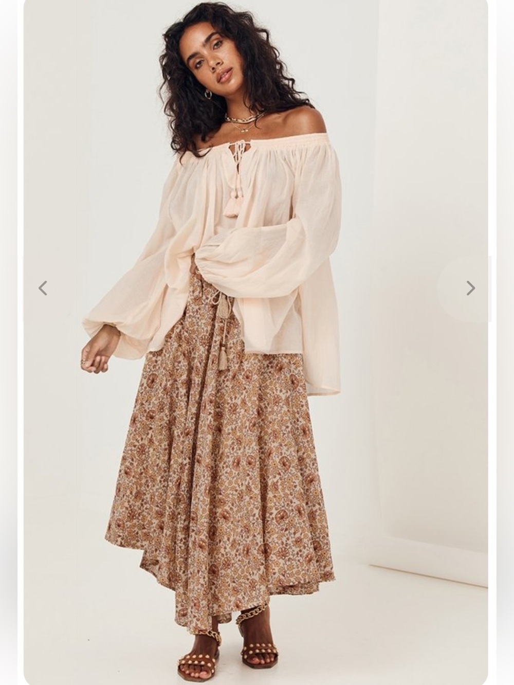 SPELL & THE GYPSY
COLLECTIVE
SUNDOWN KERCHIEF SKIRT - SPICE XS